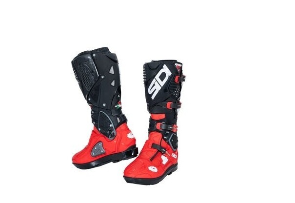 CROSSFIRE 2 Bottes motocross Sidi Crossfire 3 SRS Blanc Noir Rouge 2