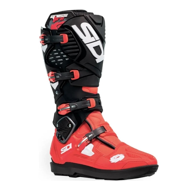 CROSSFIRE 2 Bottes motocross Sidi Crossfire 3 SRS Blanc Noir Rouge