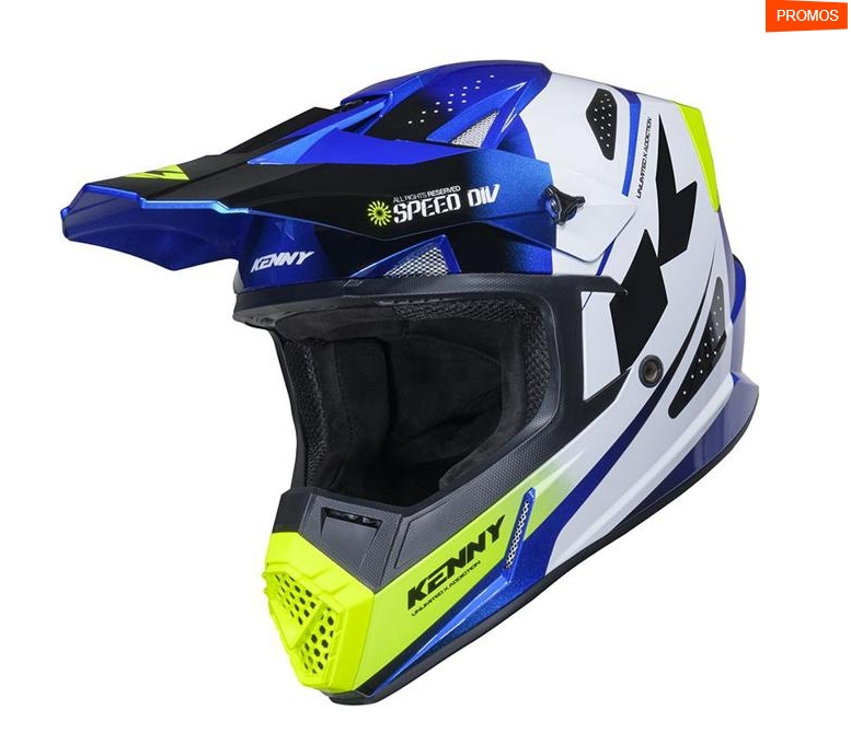 KENNY CASQUE CROSS TRACK KID graphique speed 1