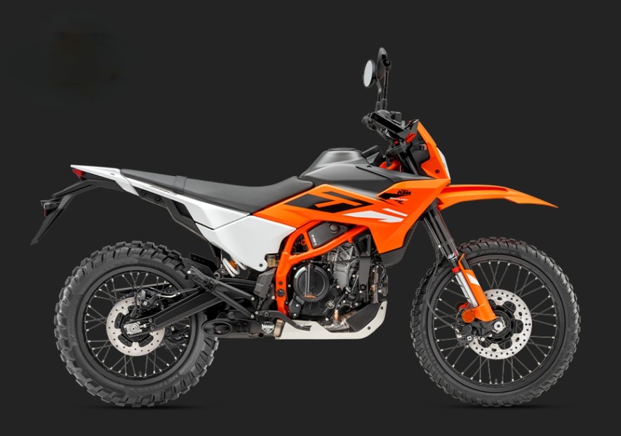 KTM 390 Enduro R 2026 droit cote cote