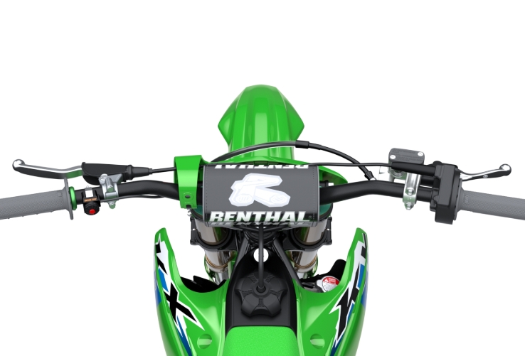 KX 85 kawazaki 2026 de haut avant