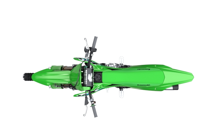 KX 85 kawazaki 2026 de haut