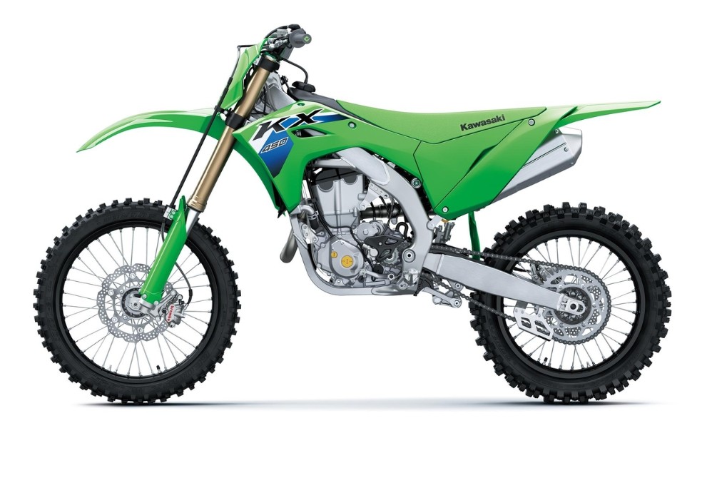 KX450 kawazaki 2026 gauche
