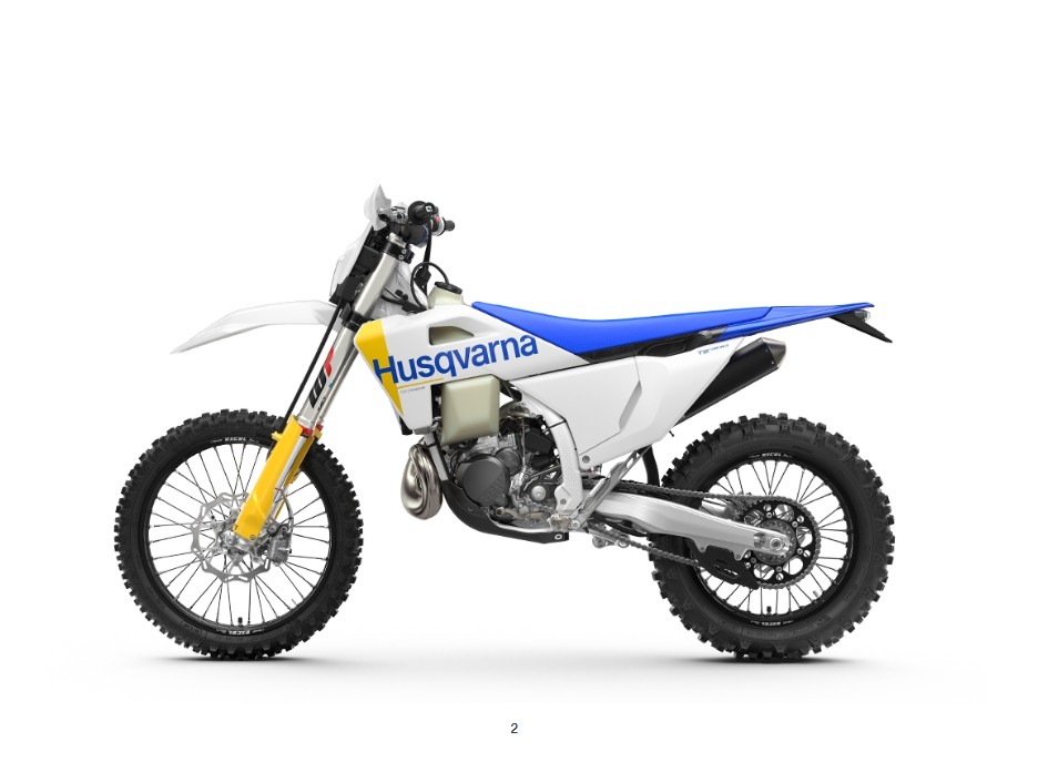 TE 300 Husqvarna 2027 gauche gauche