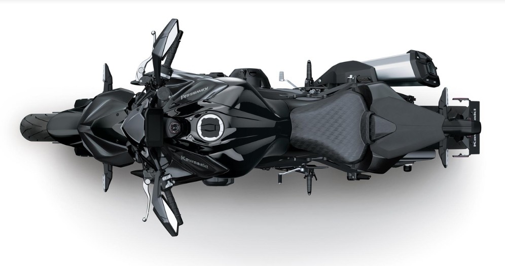 Z1100 2027 Kawasaki de haut