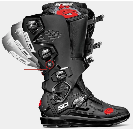 bottes de motocross haut de gamme Sidi Crossfire 3 SRS trixxx